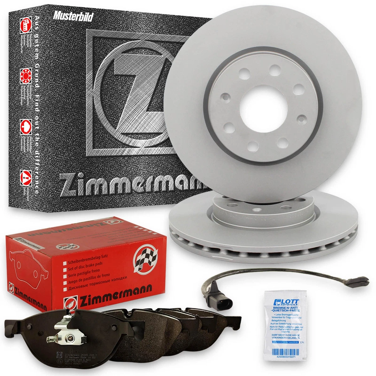 Кращі гальмівні диски та колодки Zimmermann для SKODA OCTAVIA I Combi 1.9 SDI